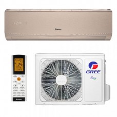 Инверторная настенная сплит-система (кондиционер) GREE Lomo Inverter GWH24QE-K6DND2E Golden