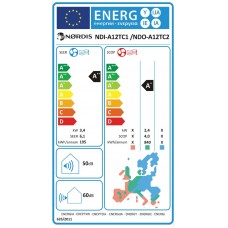 Настенная сплит-система (кондиционер) NORDIS Sirius NDI-S12TC1/NDO-S12TC2