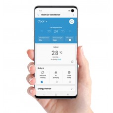 Інверторна настінна спліт-система (кондиціонер) Samsung Geo WindFree Pure AR12AXAAAWKNER