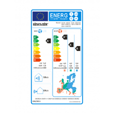 Настенная инверторная сплит-система (кондиционер) Sinclair TERREL SIH/SOH-18BITS (Silver)