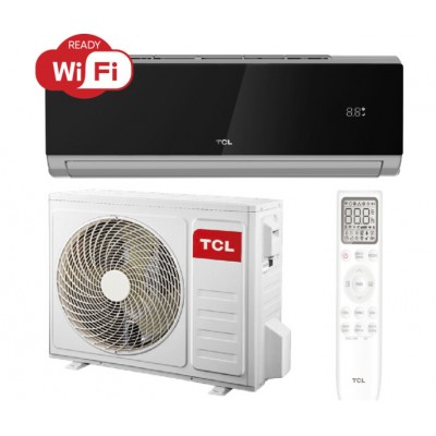 Настенная сплит-система (кондиционер) TCL TAC-09CHSD/XA82I Grey-Black Inverter R32 Wi-Fi Ready