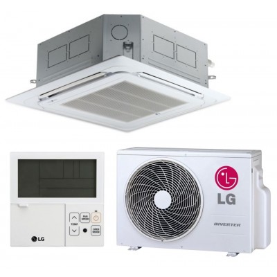 Кассетная сплит-система (кондиционер) LG Ultra Inverter R32 CT12R/UU12WR/PT-QCHW0