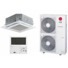 Кассетная инверторная сплит-система (кондиционер) LG Ultra Inverter R32 UT36R/UU36WR/PT-MCHW0