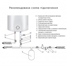 Водонагреватель (бойлер) электрический накопительный Thermo Alliance Slim D50V15Q1