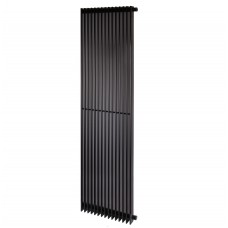 Дизайнерский вертикальный радиатор отопления Betatherm Metrum 465x1800x92 RAL 9005M Black (BM6 1180-30/15 9005M 99)