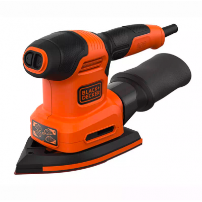 Шлифмашина вибрационная сетевая BLACK+DECKER BEW200