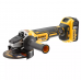 Болгарка акумуляторна (кутова шліфмашина) DeWALT DCG405P2