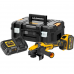 Болгарка акумуляторна (кутова шліфмашина) DeWALT DCG409VST1