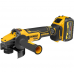 Болгарка аккумуляторная (угловая шлифмашина) DeWALT DCG409VST1