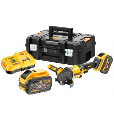 Болгарка акумуляторна (кутова шліфмашина) DeWALT DCG418X2