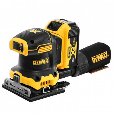 Шлифмашина вибрационная аккумуляторная DeWALT DCW200P2