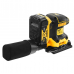 Шліфмашина вібраційна акумуляторна DeWALT DCW200P2