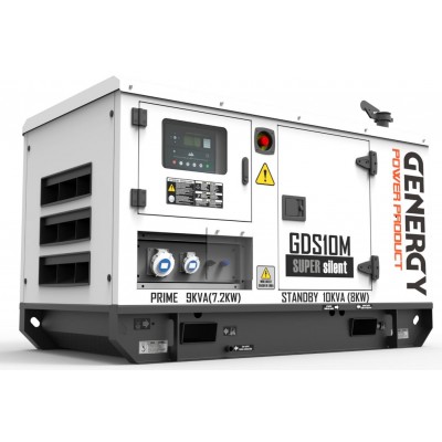 Генератор дизельный GENERGY GDS10M SUPER Silent 10KVA 8KW 230V