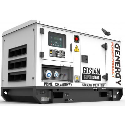 Генератор дизельный GENERGY GDS14M SUPER Silent 14KVA 11KW 230V