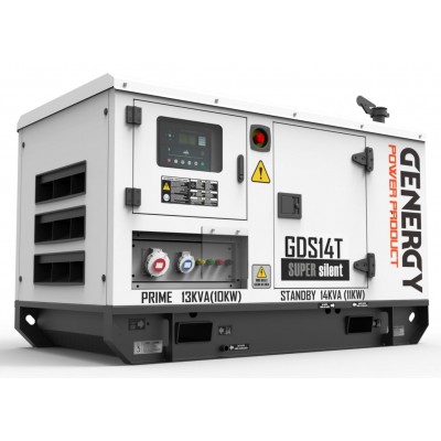 Генератор дизельний GENERGY GDS14T SUPER Silent 14KVA 11KW 400V/230V