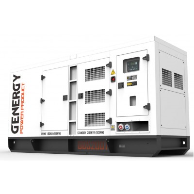 Генератор дизельный GENERGY GDS200T SUPER Silent 204KVA 163KW 400/230V