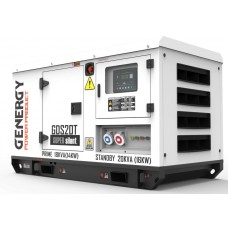 Генератор дизельний GENERGY GDS20T SUPER Silent 20KVA 16KW 400/230V