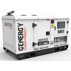 Генератор дизельний GENERGY GDS20T SUPER Silent 20KVA 16KW 400/230V