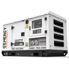 Генератор дизельний GENERGY GDS27T SUPER Silent 27KVA 22KW 400/230V