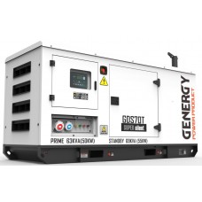 Генератор дизельний GENERGY GDS70T SUPER Silent 69KVA 55KW 400/230V