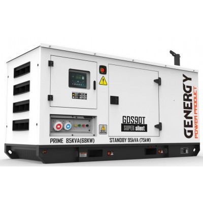 Генератор дизельный GENERGY GDS90T SUPER Silent 94KVA 75KW 400/230V