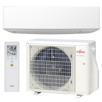 Инверторная настенная сплит-система (кондиционер) Fujitsu Design White ASYG12KETE/AOYG12KETA