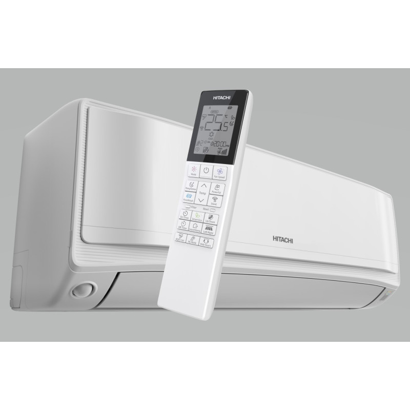 Инверторный кондиционер Hitachi AirHome 600 RAK-VJ25PHAE/RAC-VJ25PHAE 