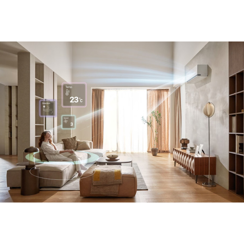 Внутрішній настінний блок для мульти-спліт системи LG Air Fit Deluxe H12S1D