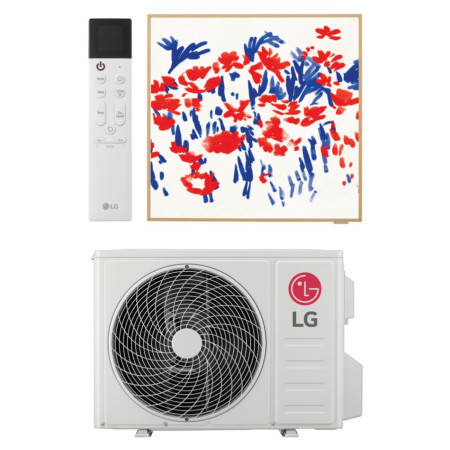 Инверторная настенная сплит-система (кондиционер) LG Artcool Gallery Special (Photo) A12GA1