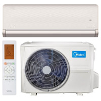 Инверторная настенная сплит-система (кондиционер) MIDEA Penrose Air MSXT-12HRFN8-GOLD-I/MSXT-12HRFN8-GOLD-O