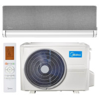 Инверторная настенная сплит-система (кондиционер) MIDEA Penrose Air MSXT-09HRFN8-SILVER-I/MSXT-09HRFN8-SILVER-O
