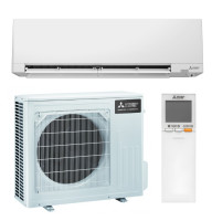 Інверторна настінна спліт-система (кондиціонер) Mitsubishi Electric RW Hyper Heating MSZ-RW25VG/MUZ-RW25VGHZ