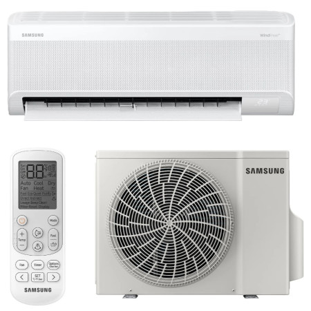 Інверторна настінна спліт-система (кондиціонер) Samsung Wind Free GEO WiFi AR60F24C1BWNUA