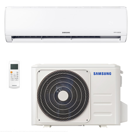 Инверторная настенная сплит-система (кондиционер) Samsung Basic AR12TXHQASINUA