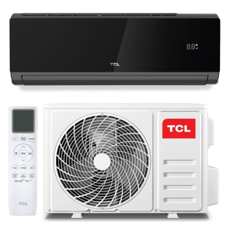 Инверторная настенная сплит-система (кондиционер) TCL TAC-24CHSD/XA82IN Black Inverter R32 Wi-Fi
