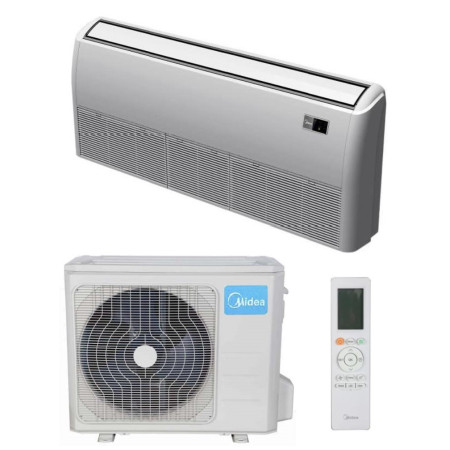 Підлогово-стельова інверторна спліт-система (кондиціонер) MIDEA DCInverter ERP 4.0 R32 MUE-55HRDN1-QW/MOU1-55HFN8-RR