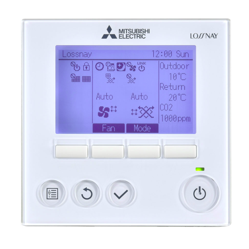 Припливно-витяжна установка Mitsubishi Electric LGH-100RVX3 (1000 м³/год)