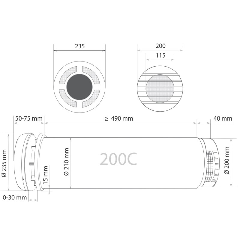 Рекуператор PRANA 200C Eco Energy