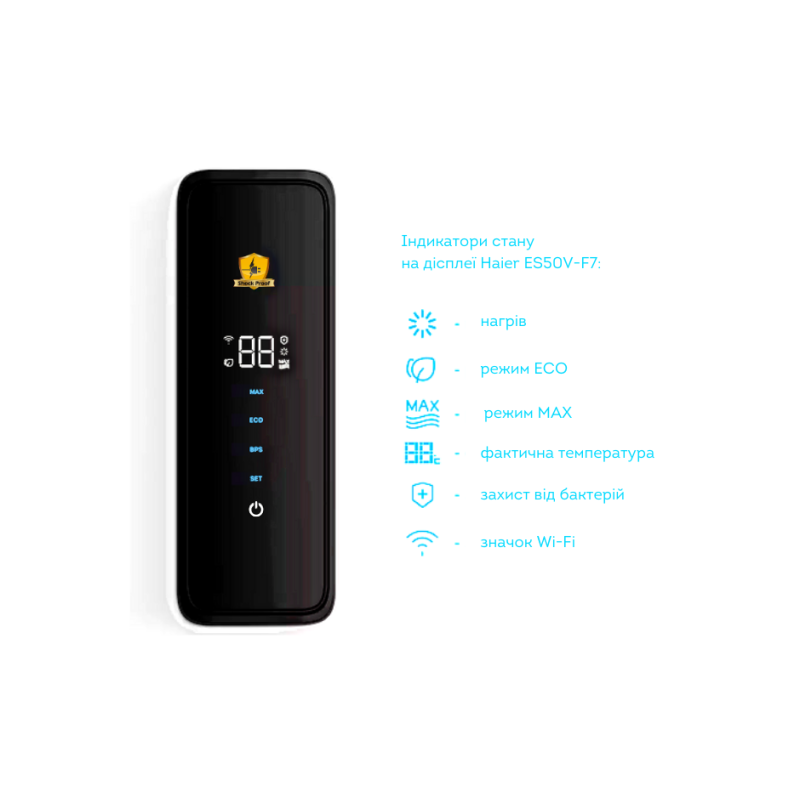 Водонагреватель Haier ES80V-F7