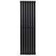 Дизайнерский вертикальный радиатор отопления Betatherm Blende 394x1400x45 RAL 9005M Black