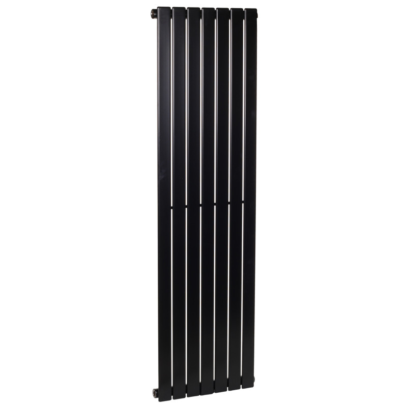 Дизайнерский вертикальный радиатор отопления Betatherm Blende 394x1400x45 RAL 9005M Black