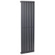 Дизайнерский вертикальный радиатор отопления Betatherm Blende 394x1400x45 RAL 7024M Grafite Gray
