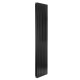 Дизайнерский вертикальный радиатор отопления Betatherm Blende 394x1600x55 RAL 9005M Black 