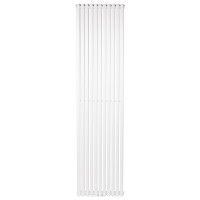 Дизайнерский вертикальный радиатор отопления Betatherm Carrara 445x1800x61 RAL 9016M White (BCV 2180/11 9016M 99)