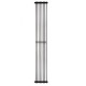 Дизайнерский вертикальный радиатор отопления Betatherm Metrum 255x1800x146 RAL 9005M Black