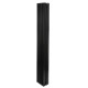 Дизайнерский вертикальный радиатор отопления Betatherm Metrum 255x1800x146 RAL 9005M Black