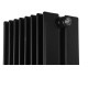 Дизайнерский вертикальный радиатор отопления Betatherm Metrum 255x1800x146 RAL 9005M Black