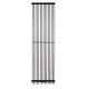 Дизайнерский вертикальный радиатор отопления Betatherm Metrum 465x1800x92 RAL 9005M Black