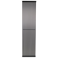 Дизайнерський вертикальний радіатор опалення Betatherm PS Style 441x1800x32 RAL 9005M Balck (PS 1180/12 9005M 34)