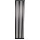 Дизайнерский вертикальный радиатор отопления Betatherm PS Style 441x1800x32 RAL 9005M Balcк 